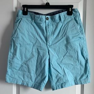 Aqua blue shorts
